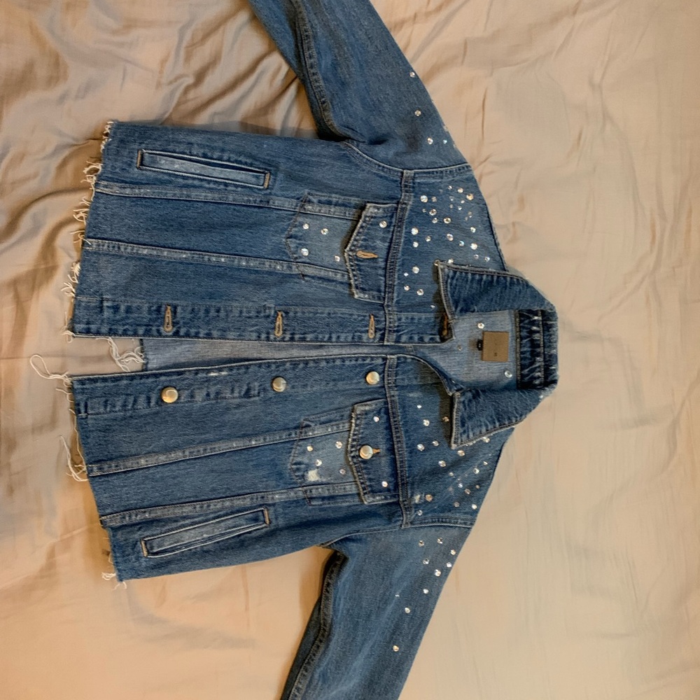 Joes jean jacket cropped